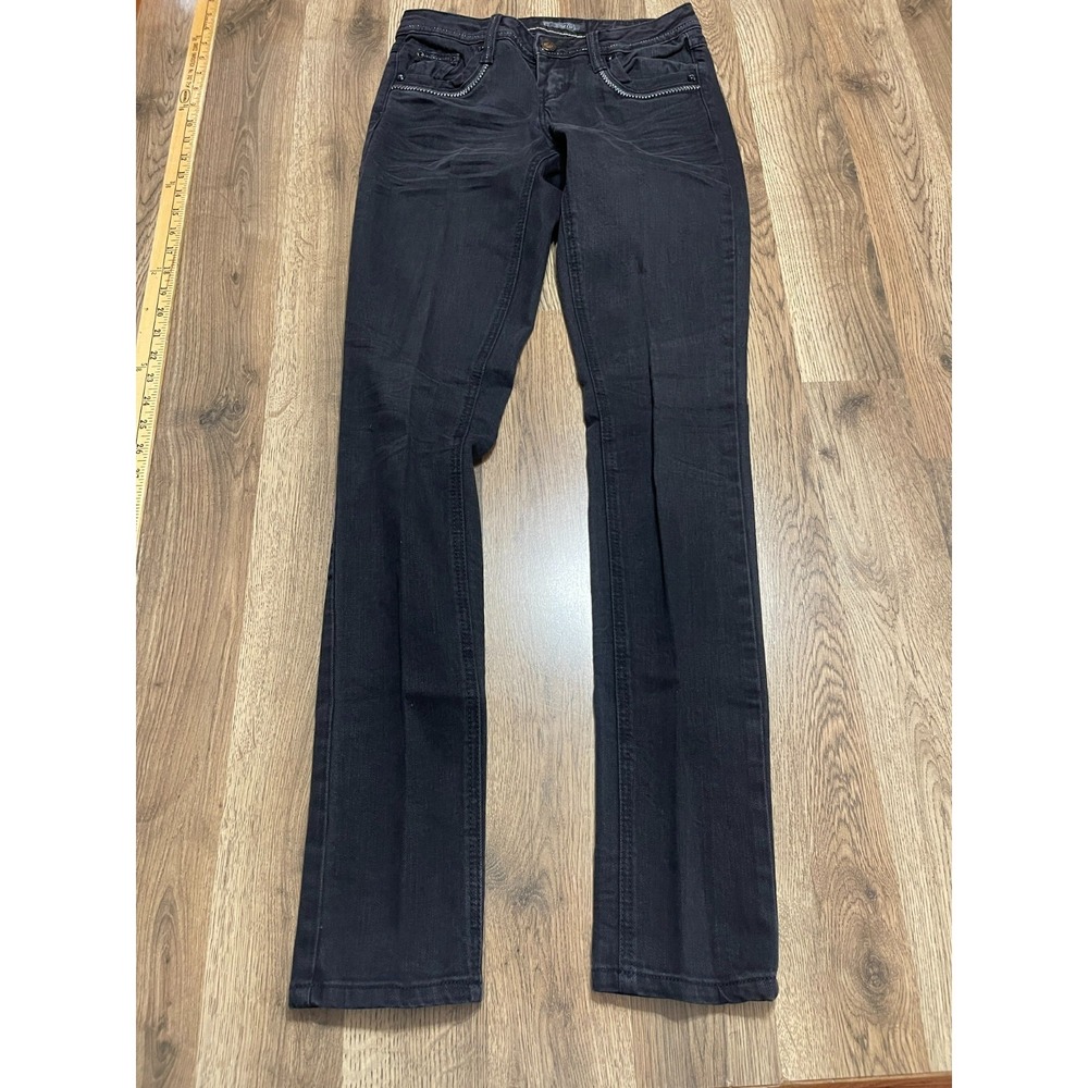 ZD Jeans, Women's Size 5, Black, Denim, Skinny, Dark Wash